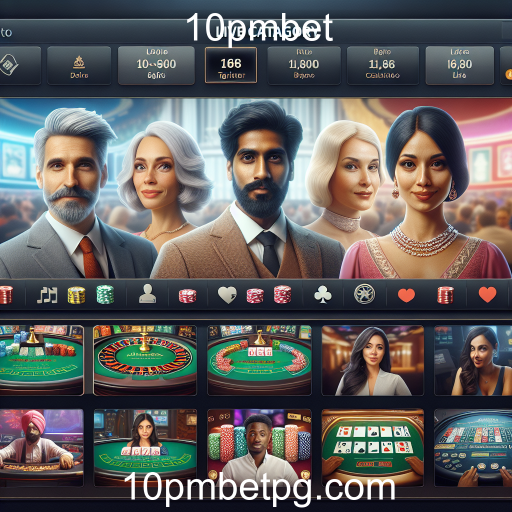 Atração do Jogo Ao Vivo no 10pmbet